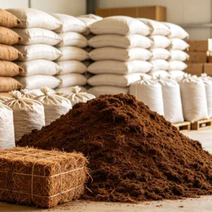 Coco Peat and Fiber